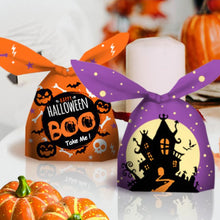 Load image into Gallery viewer, 50pcs Halloween Rabbit Ears Pumpkin Snack Bags ITDinos®
