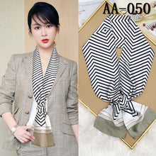 Load image into Gallery viewer, Chic Long Silk Scarf for Women - Versatile Spring Accessory
