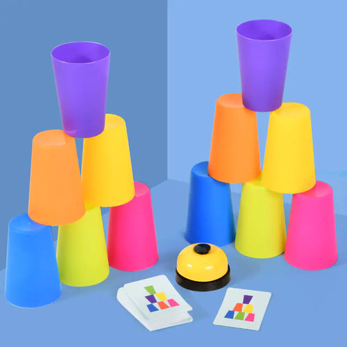 Kids Stacking Cup Game - Educational Interactive Toy ITDinos®