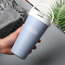 Lade das Bild in den Galerie-Viewer, 304 Stainless Steel European Straw Coffee Cup Travel Mug ITDinos®
