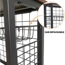 Load image into Gallery viewer, Garage Sports Equipment Storage Rack With Bench Storage Rack ITDinos®
