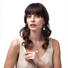 Load image into Gallery viewer, Peacock Eye Feather Necklace ITDinos®
