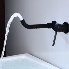 Lade das Bild in den Galerie-Viewer, European Style All-Copper Wall-Mounted Basin Faucet
