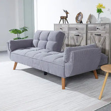 Lade das Bild in den Galerie-Viewer, 2064 Corduroy Sofa  Sofa Bed-Smoke Gray ITDinos®
