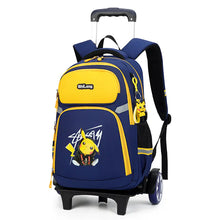 Load image into Gallery viewer, Large Capacity Cartoon Rolling Backpack for Kids ITDinos®

