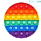 Load image into Gallery viewer, Cognitive Toy for Kids - Rainbow Multiplication Focus ITDinos®
