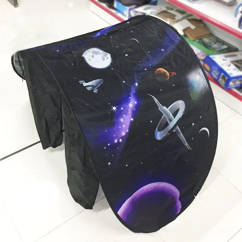 Kids Folding Tent with Mosquito Net and Starry Design ITDinos®