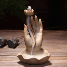 Load image into Gallery viewer, Creative Ceramic Backflow Incense Burner with Lotus ITDinos®
