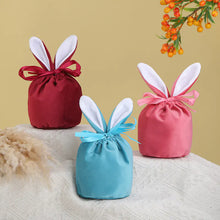 Load image into Gallery viewer, 10pcs Rabbit Ear Velvet Gift Bags for Weddings and Easter ITDinos®
