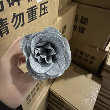 Load image into Gallery viewer, Artificial Glittering Flower Rose Bouquet ITDinos®
