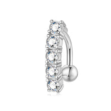 Load image into Gallery viewer, Fashionable Women&#39;s Stainless Steel Crystal Navel Piercing Ring ITDinos®
