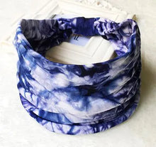 Load image into Gallery viewer, Women&#39;s Wide Stretch Cotton Sweat-Absorbing Headband
