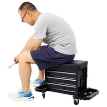 Load image into Gallery viewer, Heavy Duty Workshop Bench - Rolling Bench For Garages And Workshops With 360 Degree Swivel Wheels - Ideal Mechanical Bench Or Workshop Bench ITDinos®
