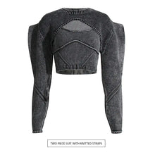 Lade das Bild in den Galerie-Viewer, 2024 Fashionable Women&#39;s Knit Sweater Two-Piece Set ITDinos®
