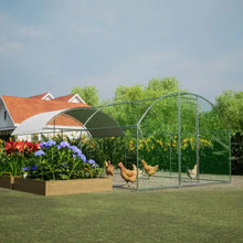 Load image into Gallery viewer, Large Chicken Coop Metal Chicken Track With Waterproof And UV Cover, Dome Shape Walk-In Fence Chicken Coop For Outdoor And Yard Farm Use ITDinos®
