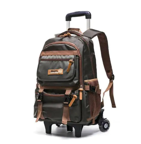 Fashionable Simple Children's Trolley School Bag ITDinos®