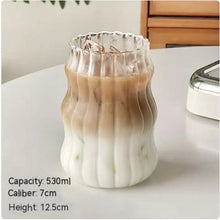 Load image into Gallery viewer, Glass Coffee &amp; Milk Cup ITDinos®
