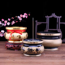 Load image into Gallery viewer, Ceramic Incense Burner for Home Worship (Large Size) ITDinos®
