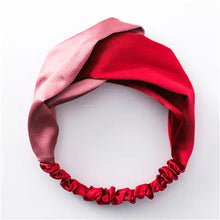 Load image into Gallery viewer, Cross-Colored Wide Headband for Retro Style Hair Accessories

