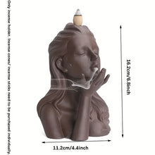 Load image into Gallery viewer, Ceramic Sandalwood Backflow Incense Burner (1pc) ITDinos®
