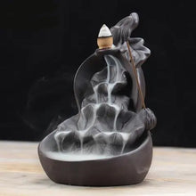 Load image into Gallery viewer, Ceramic Incense Burner with Purple Clay Gourd Design ITDinos®
