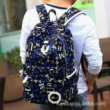 Load image into Gallery viewer, Men&#39;s Canvas Backpack for High School Students ITDinos®
