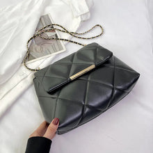 Load image into Gallery viewer, Ladies Embroidered Rhombus Shoulder Messenger Bag
