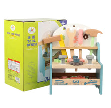 Load image into Gallery viewer, Wooden Kids’ Tool Bench Toy ITDinos®
