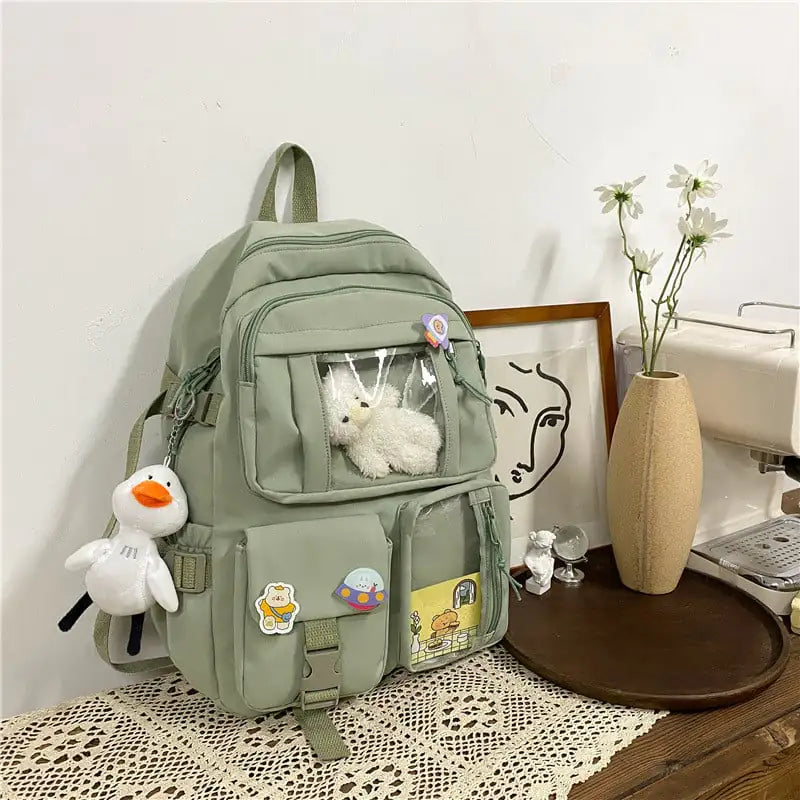 Harajuku Style Large-Capacity School Backpack ITDinos®