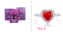 Load image into Gallery viewer, Eternal Rose Teddy Bear Jewelry Gift Box with Necklace ITDinos®

