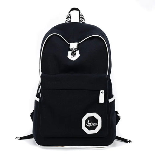 Men's Canvas Backpack for High School Students ITDinos®