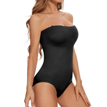 Lade das Bild in den Galerie-Viewer, Strapless Bodysuit Shapewear for Women Tummy Control Sculpting Bodysuit Slimming Body Shaper Under Dress
