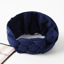 Load image into Gallery viewer, Nylon Headband with Cross Chinese Knot for Babies
