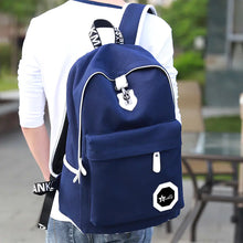 Load image into Gallery viewer, Men&#39;s Canvas Backpack for High School Students ITDinos®
