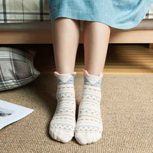 Load image into Gallery viewer, Cute Cartoon Women&#39;s Cotton Socks with Animal Ears ITDinos®
