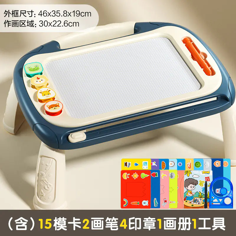 Magnetic Drawing Board for Kids - Large Art Table ITDinos®