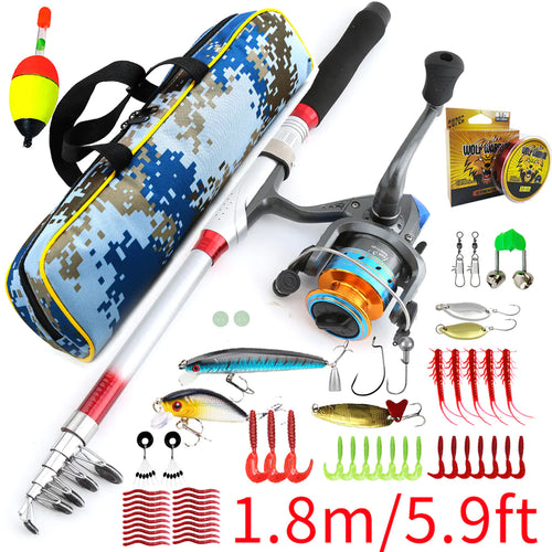ZURYP Fishing Gear Set for Long-Distance Angling ITDinos®
