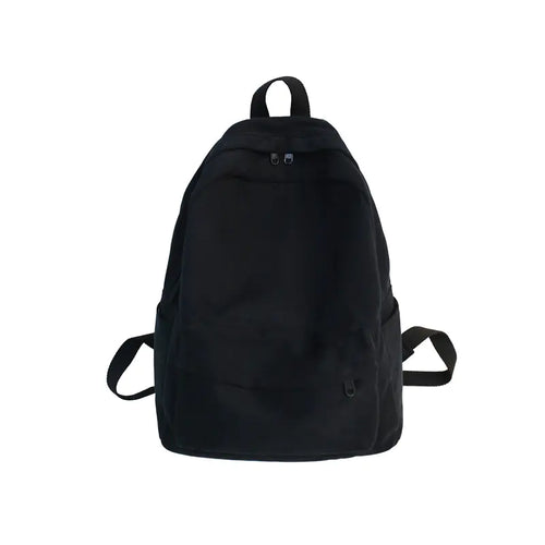 Casual Student Backpack in Solid Color Design ITDinos®