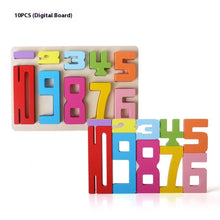 Lade das Bild in den Galerie-Viewer, Wooden Number Blocks Set
