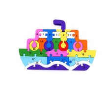 Load image into Gallery viewer, Wooden Butterfly Puzzle for Kids - Alphabet &amp; Numbers ITDinos®
