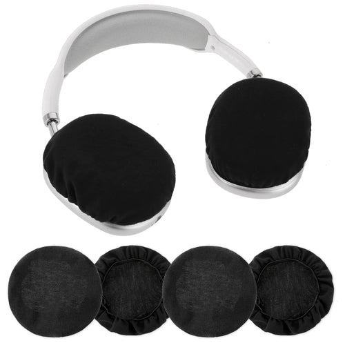 2 Paar Ohrpolster Abdeckungen waschbar Kopfhörer-Abdeckungen dehnbar Strickstoff Ohrmuschel Schutzüberzüge für Fitnessstudio Gaming-Kopfhörer passend für Ohrpolster von 9 bis 11 cm ITDinos®