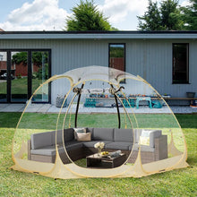 Load image into Gallery viewer, Lenotos Pop Up Bubble Tent 12 x 12 Instant Igloo Tent Clear Dome Tent for Outdoor Winter Waterproof ITDinos®

