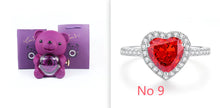 Load image into Gallery viewer, Eternal Rose Teddy Bear Jewelry Gift Box with Necklace ITDinos®
