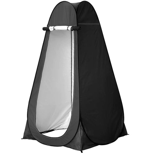 JEAWIWI Camping Shower Tent Outdoor Pop Up Changing Tent Portable Bathroom Toilet Tent Privacy Tent with Portable Bag for Camping Beach Hiking Travelling Black ITDinos®