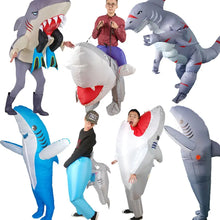 Load image into Gallery viewer, Inflatable Shark Costume Prop for Adults ITDinos®

