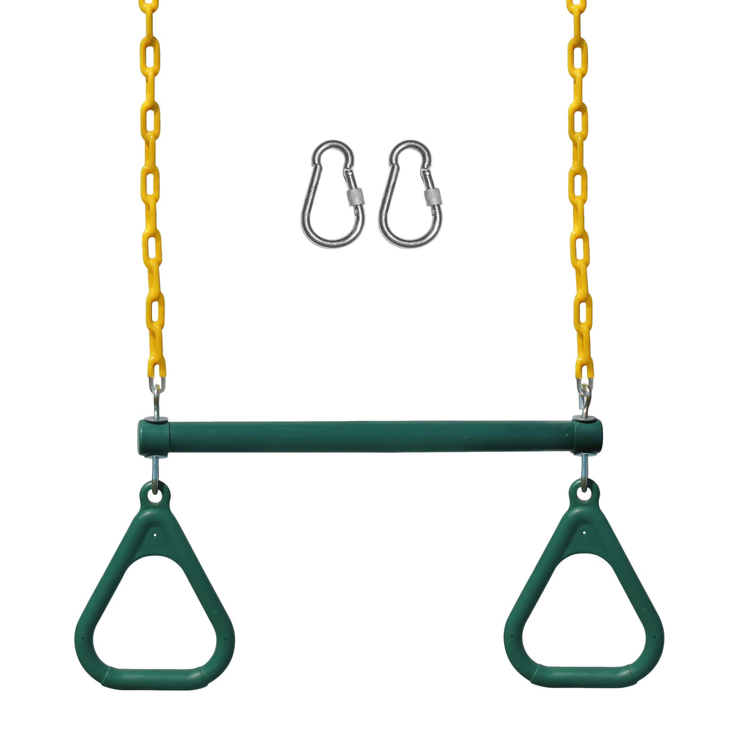 Jungle Gym Kingdom Swing Sets for Backyard Monkey Bars & Swingset Accessories - Set Includes 18