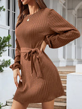 Load image into Gallery viewer, 2023 Autumn Winter Women’s Long Sleeve Knit Dress ITDinos®
