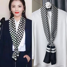 Load image into Gallery viewer, Chic Long Silk Scarf for Women - Versatile Spring Accessory

