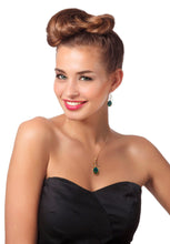 Load image into Gallery viewer, Peacock Feather Necklace ITDinos®
