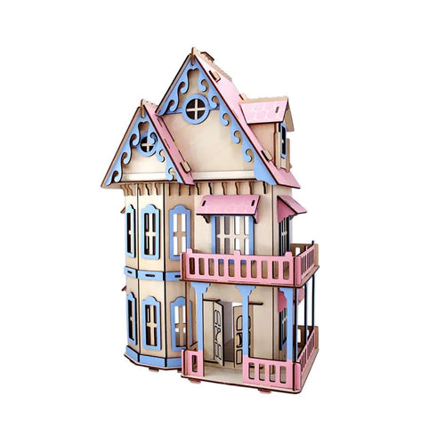 Gothic Villa Wooden 3D Puzzle Toy for Hands-On Play ITDinos®